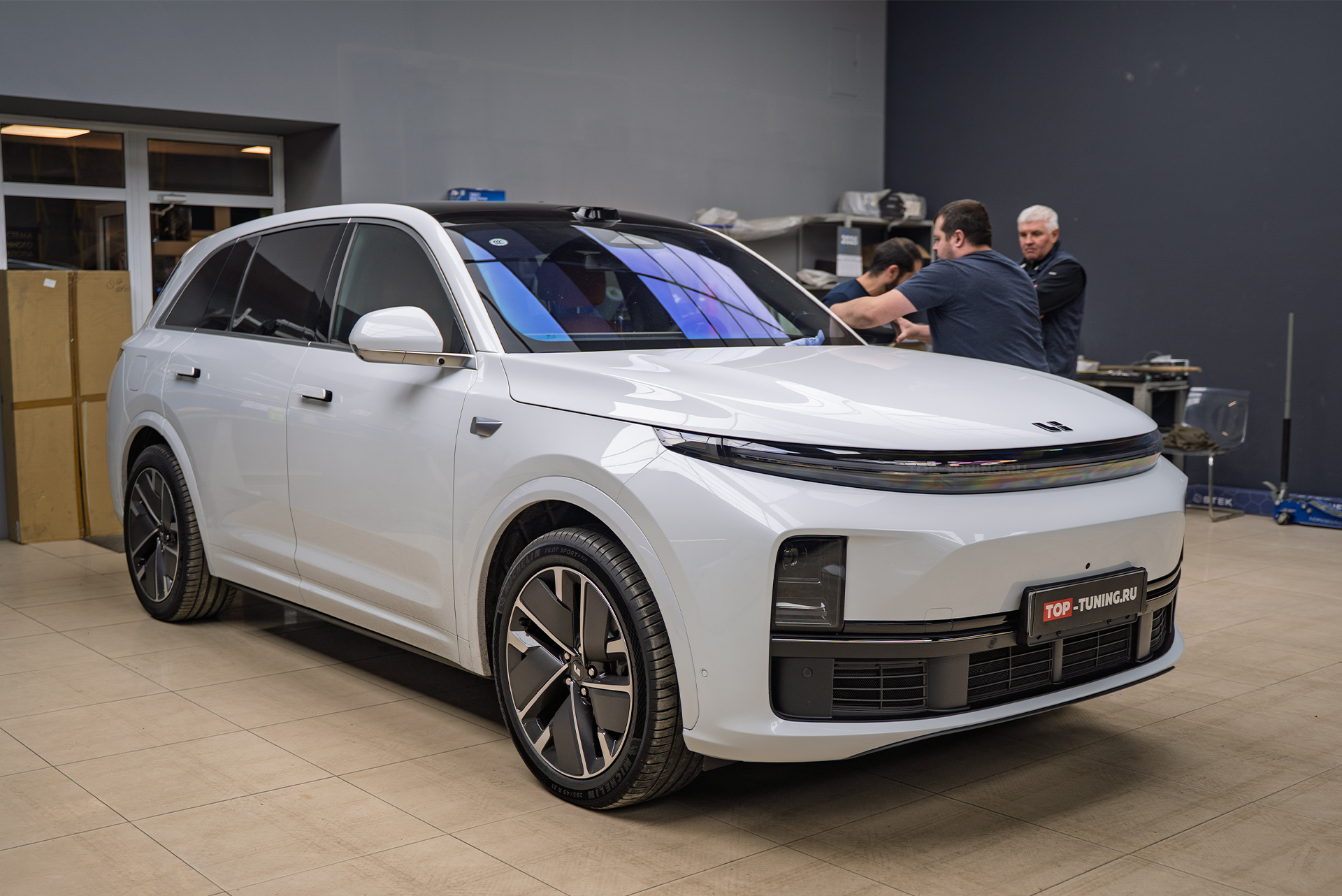 110537 Карбоновый тюнинг крышек боковых зеркал Lixiang L7 Карбоновый тюнинг крышек боковых зеркал Lixiang L7