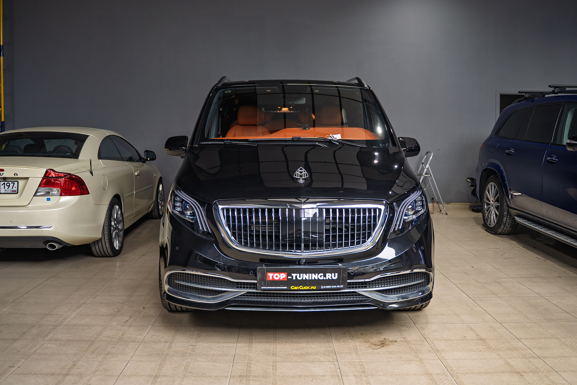 Конверсия Mercedes-Benz Vito в стиле Maybach – комфорт и премиум