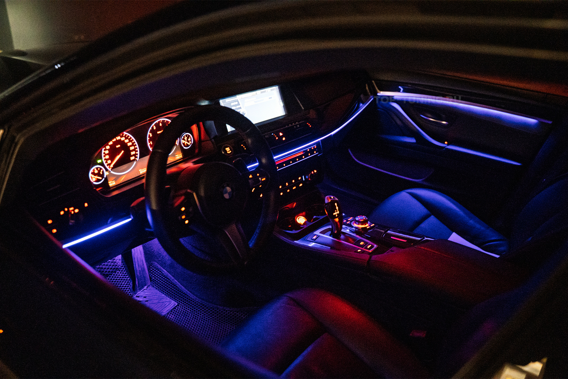 110596 Монтаж электронного выхлопа THOR 2.0 + ECHO для BMW 5 серии F10