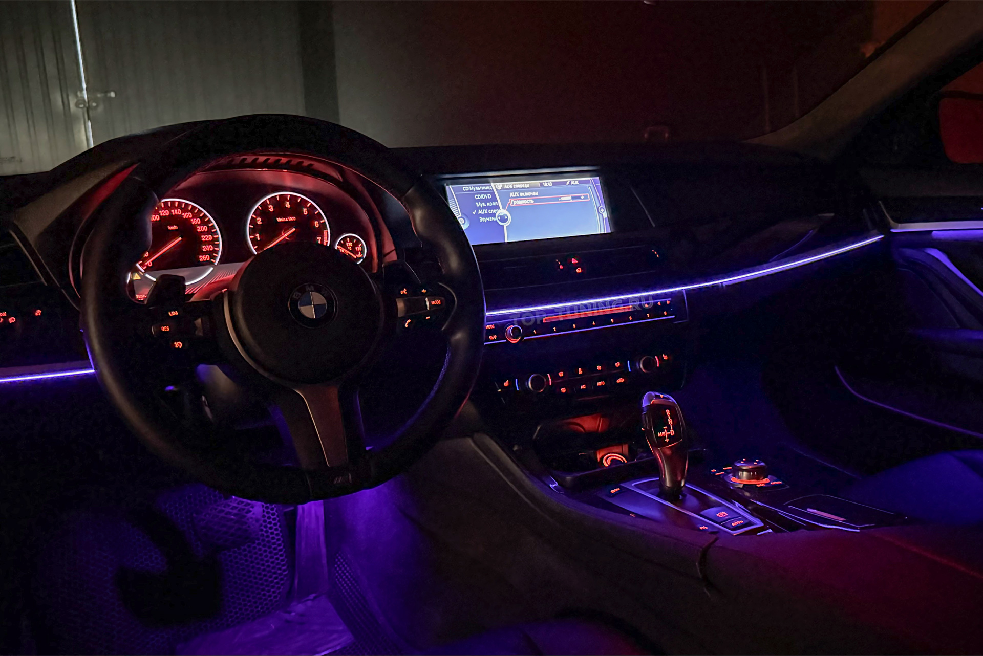 Монтаж электронного выхлопа THOR 2.0 + ECHO для BMW 5 серии F10