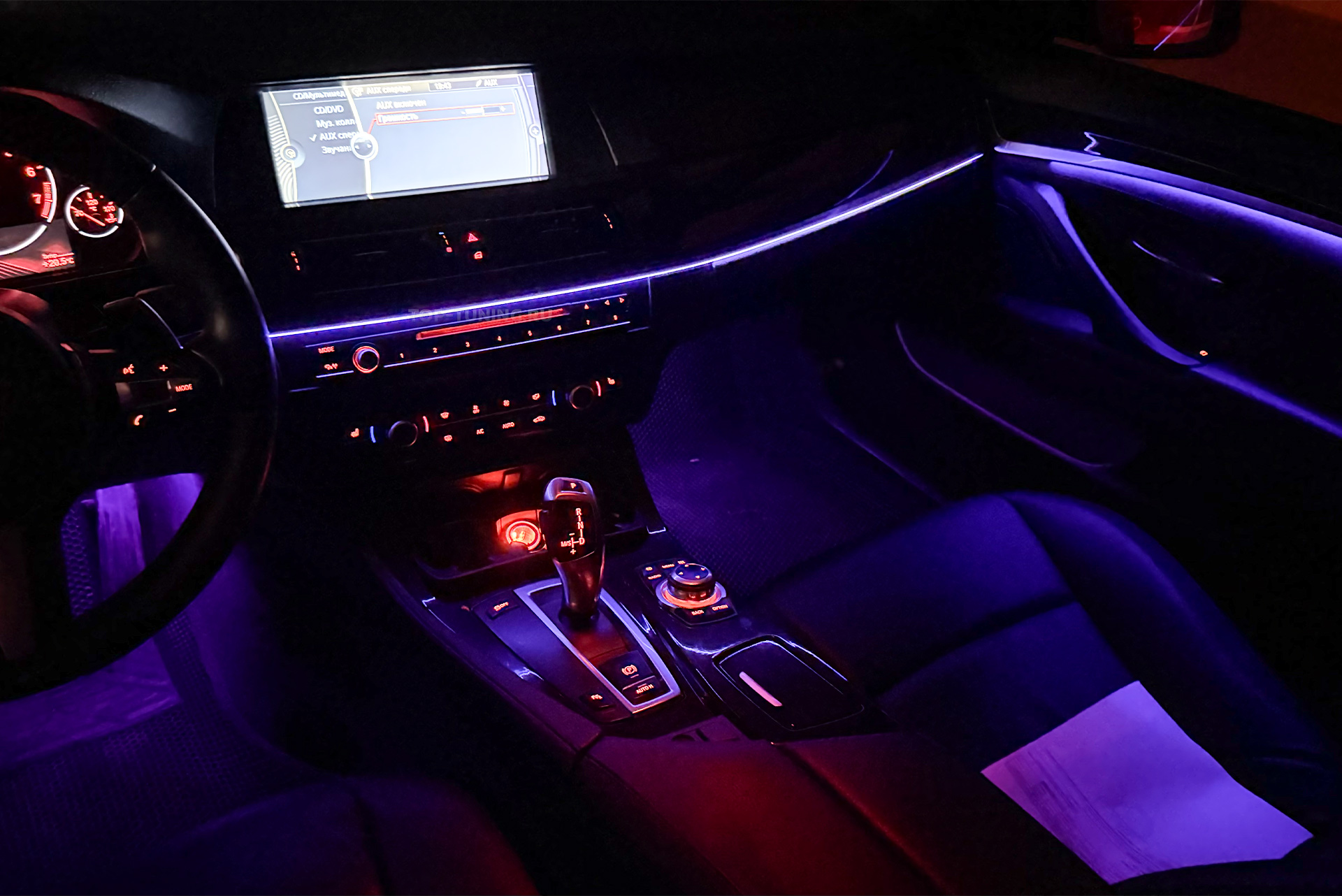 Монтаж электронного выхлопа THOR 2.0 + ECHO для BMW 5 серии F10