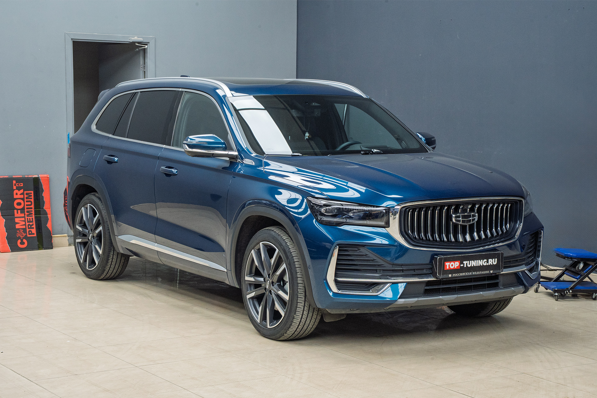 Защита кузова + антихром + шумоизоляция для Geely Monjaro 2025