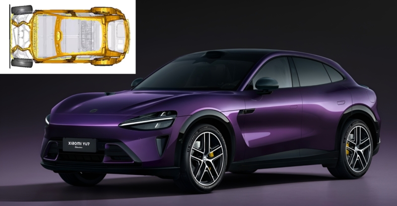 Xiaomi YU7 получил высшую награду в области проектирования конструкций на североамериканском конкурсе по литью под давлением