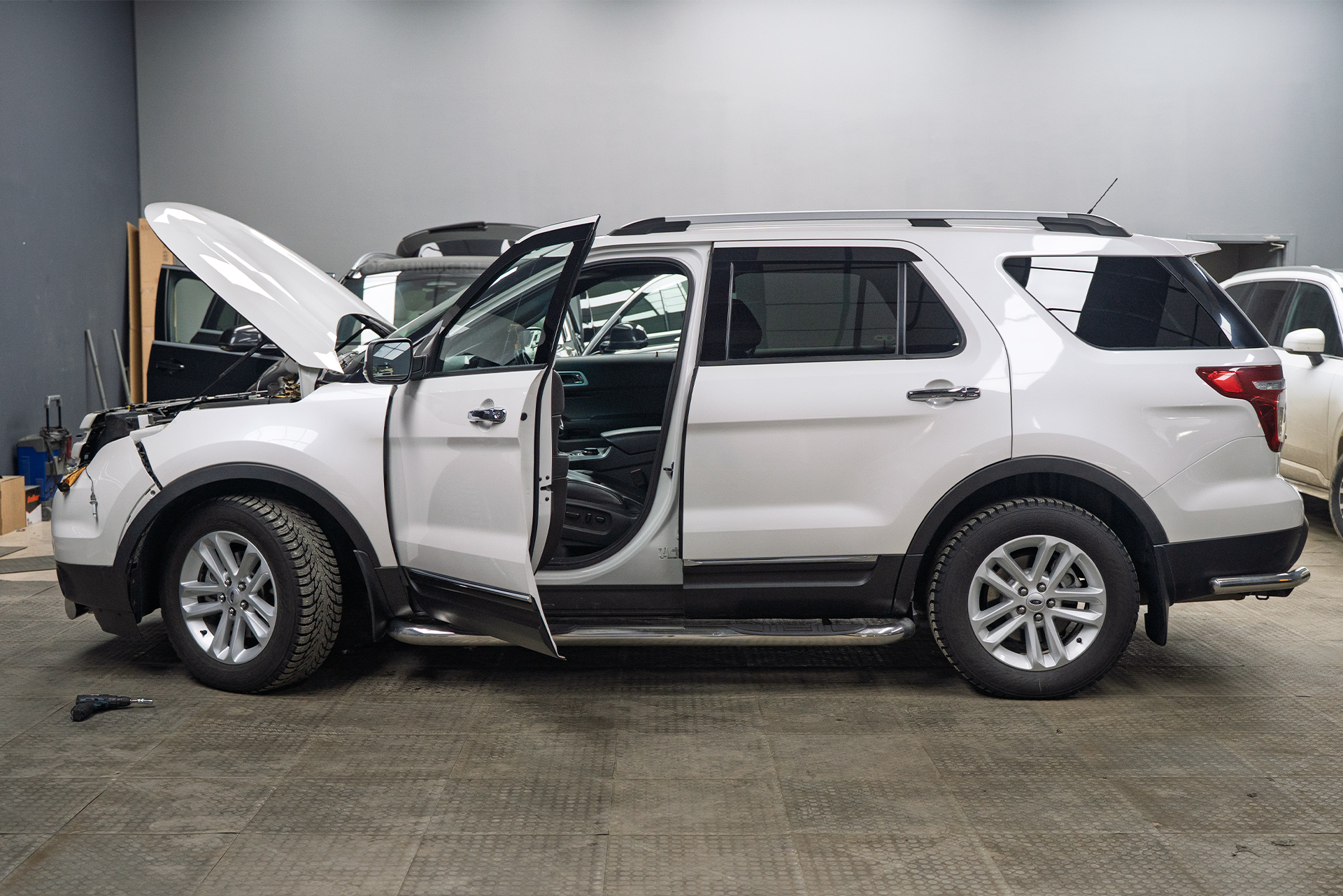 Замена линз в фарах Ford Explorer V &ndash; LED-модули MaxBeam 2.0