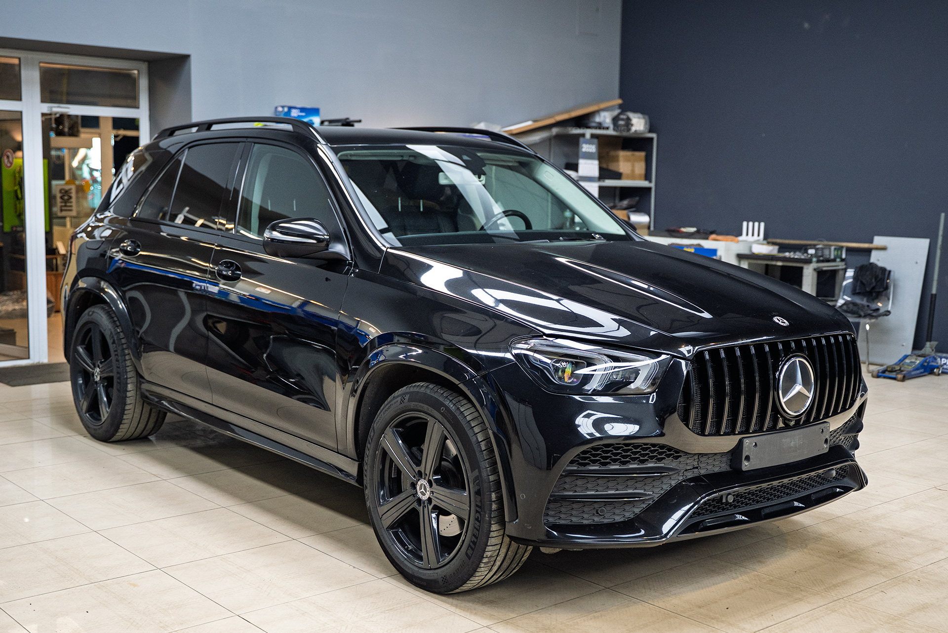 110640 Глубокая полировка и керамика кузова Mercedes-Benz GLE Coupe W167