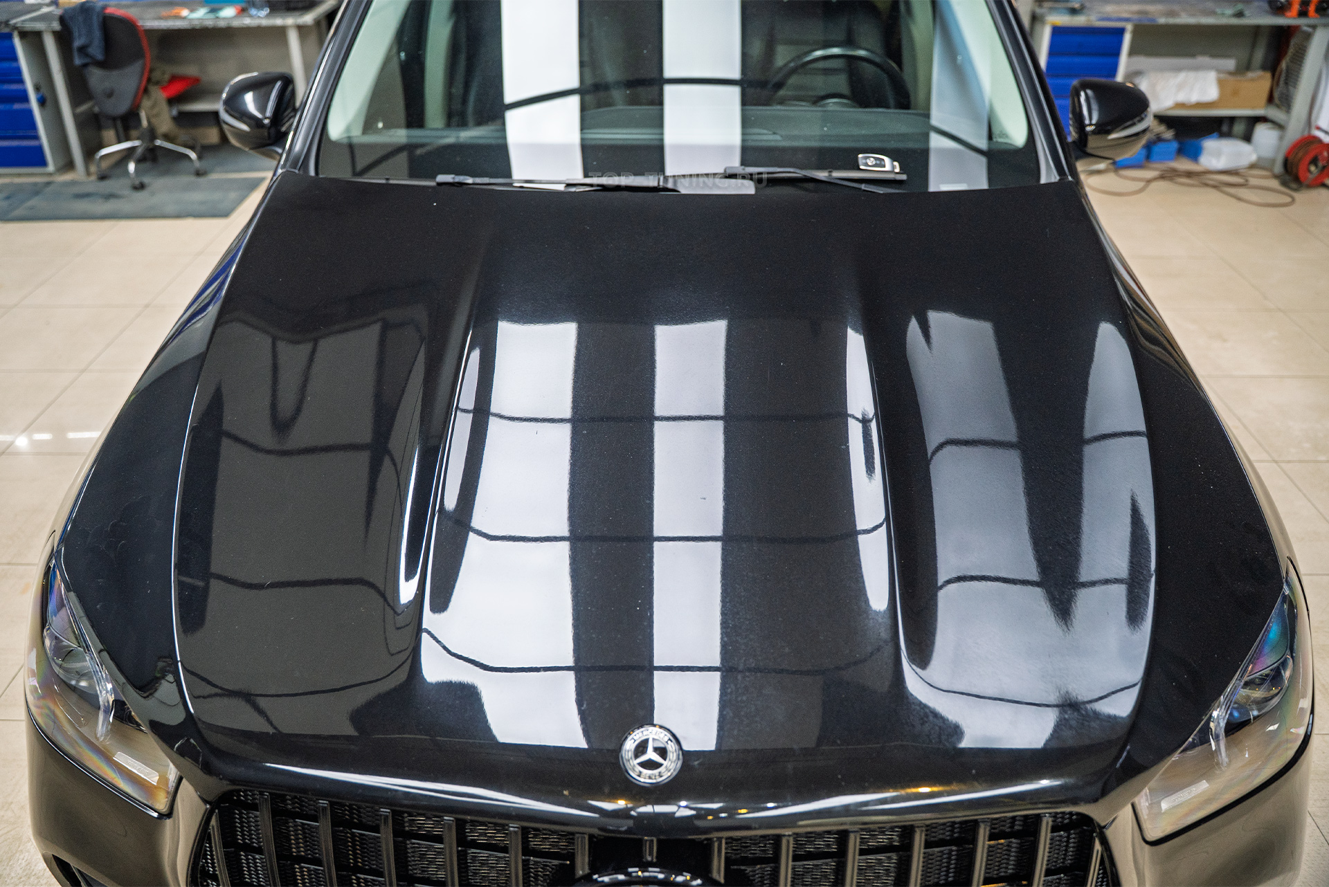 Глубокая полировка и керамика кузова Mercedes-Benz GLE Coupe W167