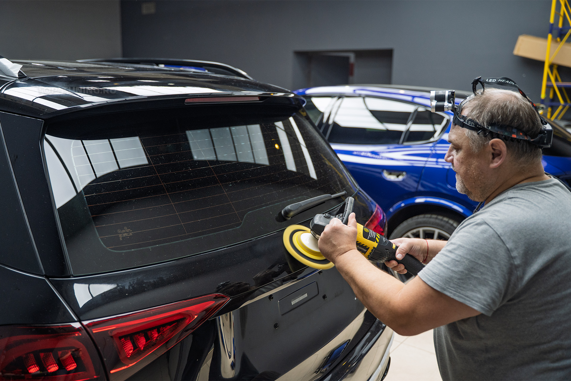 110640 Глубокая полировка и керамика кузова Mercedes-Benz GLE Coupe W167