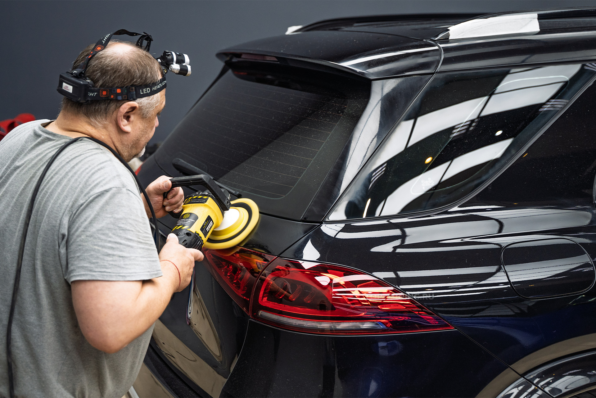 Глубокая полировка и керамика кузова Mercedes-Benz GLE Coupe W167