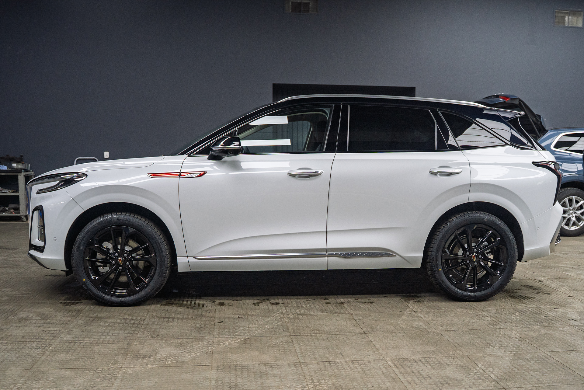 110666 Полная оклейка кузова + доводчики в двери + шумоизоляция дверей Hongqi HS5 2023+