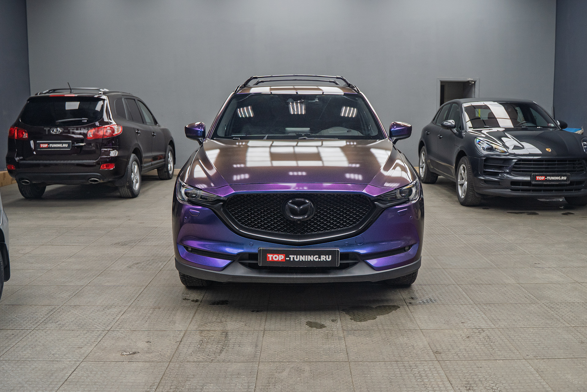 Замена оригинального руля Mazda CX-5 2017-2021 &ndash; анатомический руль Kenstyle