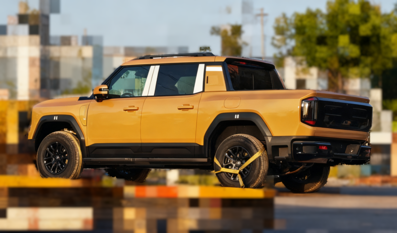 Замечен пикап Chery Jetour Zongheng F700, конкурент пикапу GWM Cannon