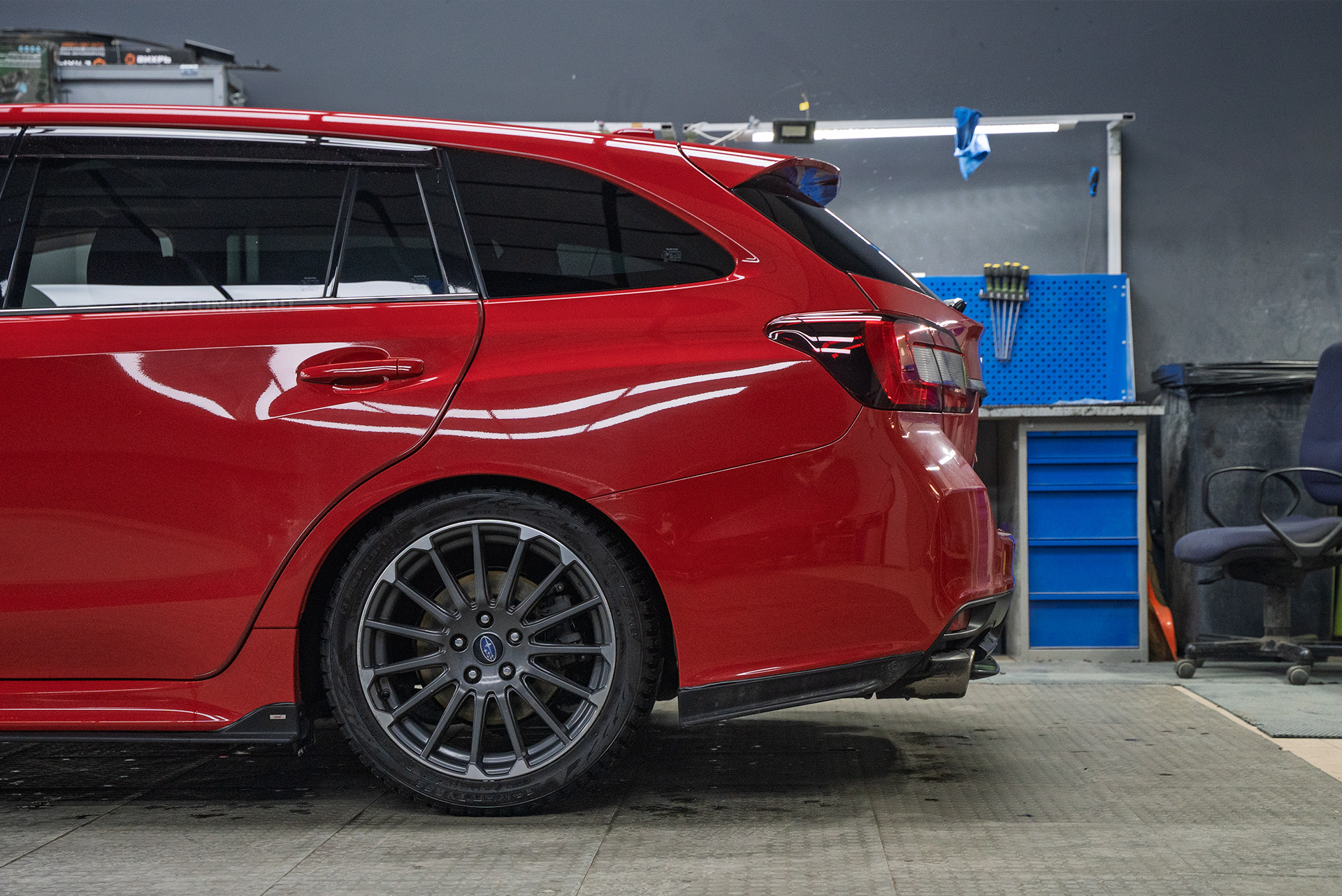 Тюнинг оптики Subaru Levorg 2014-2020 &ndash; новые LED-линзы Prisma и ПТФ