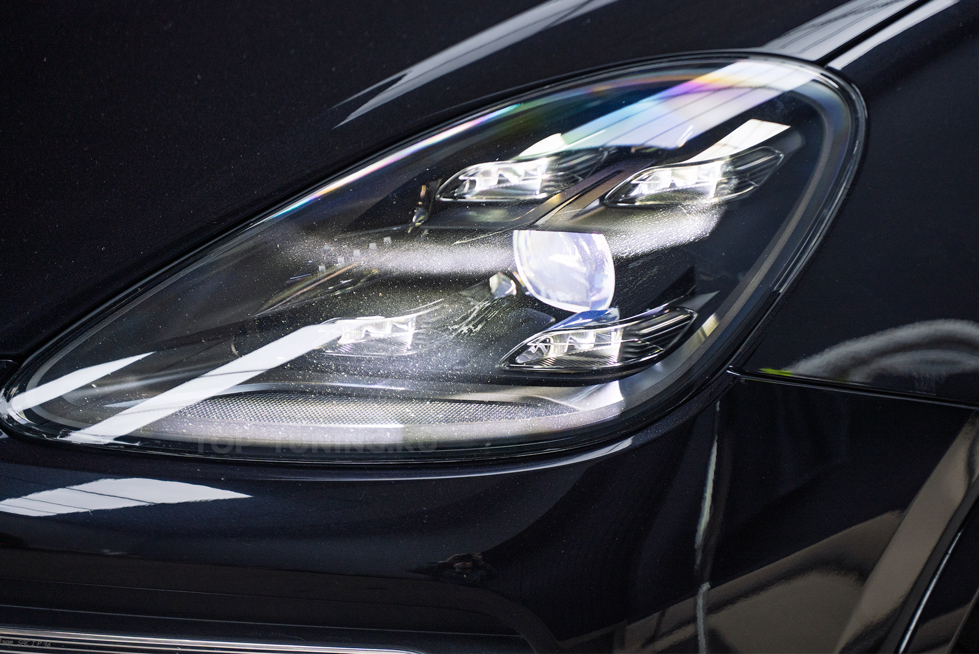 Керамика кузова + оклейка капота и фар Porsche Cayenne III