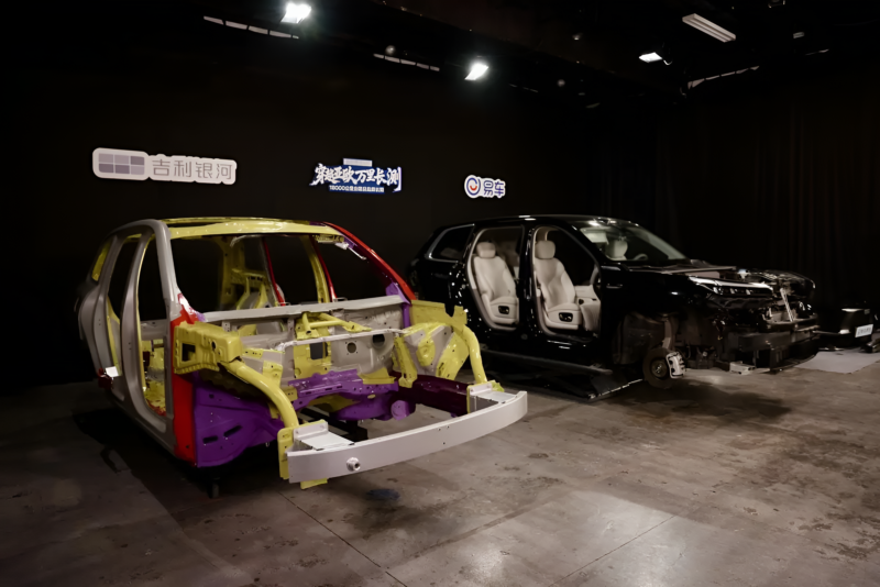 Geely Galaxy M9 завершил 18 000-километровый евразийский пробег на выносливость, окончившийся публичным демонтажем в Париже