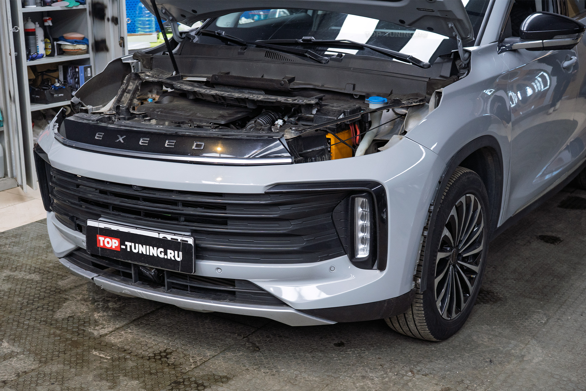 Замена линз в фарах Exeed TXL 2022 &ndash; модули Night Assistant Progressive