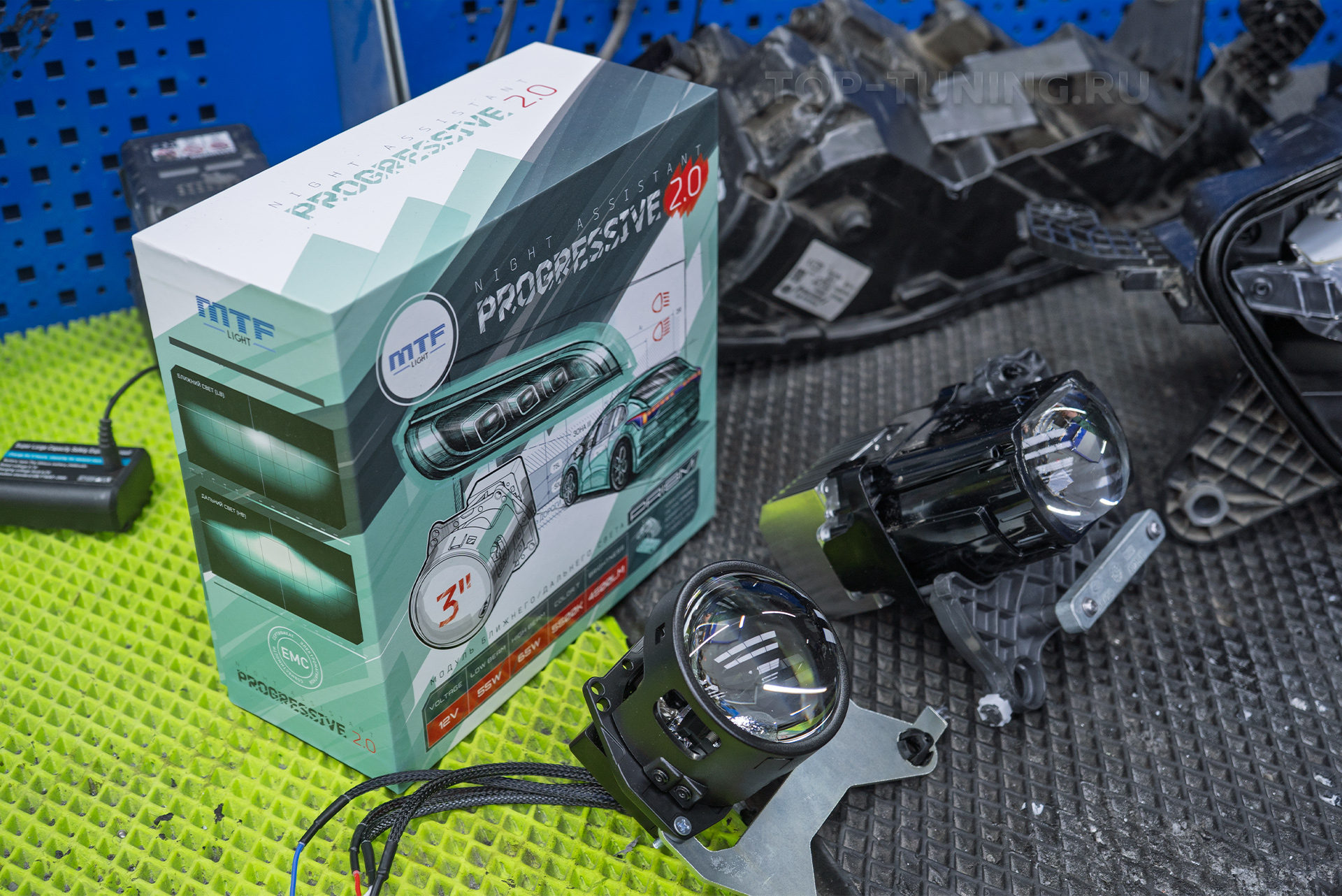 Замена линз в фарах Exeed TXL 2022 &ndash; модули Night Assistant Progressive