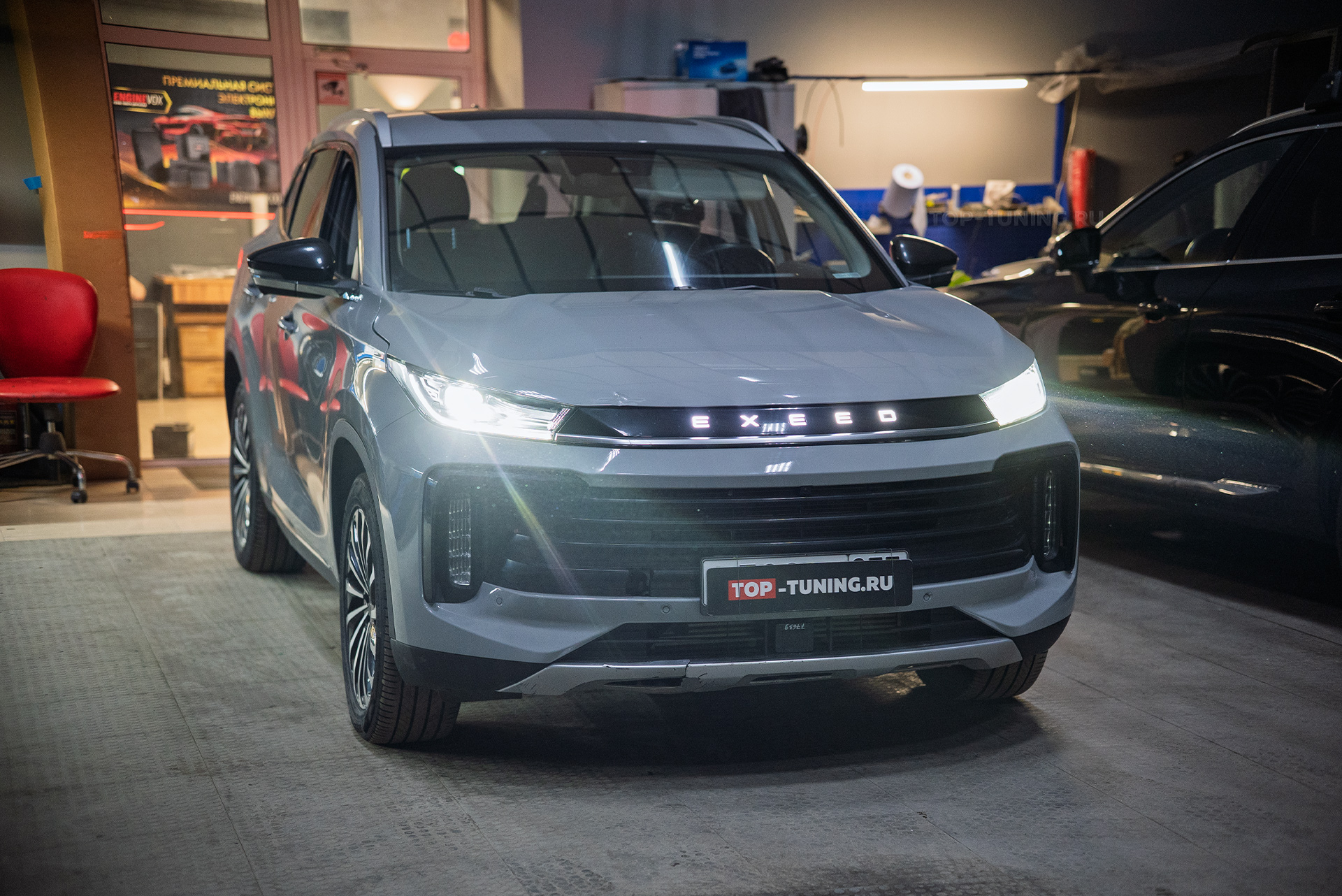 Замена линз в фарах Exeed TXL 2022 – модули Night Assistant Progressive