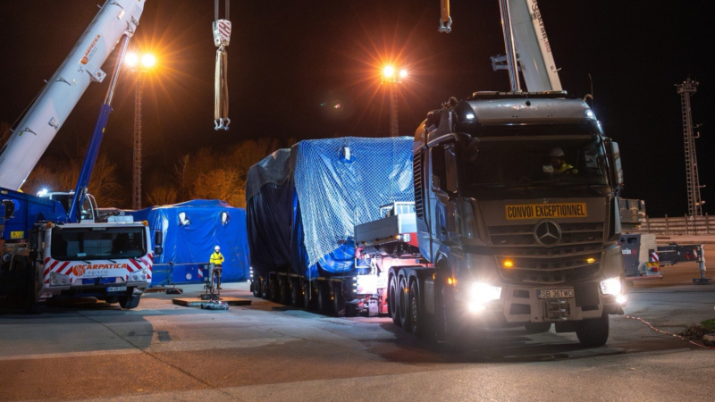 Оборудование для производственной линии BYD прибыло в Венгрию в связи с приближением начала сборки