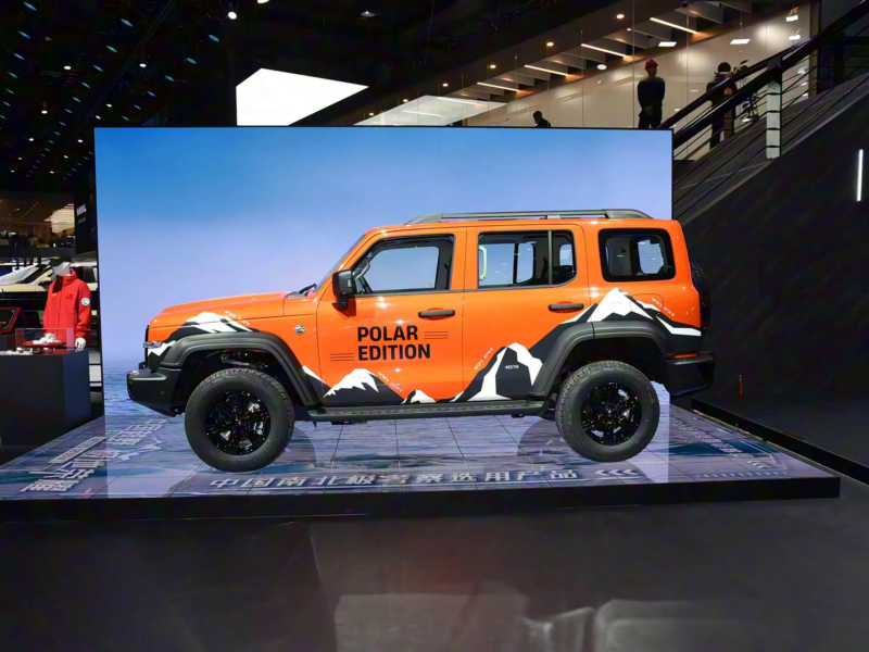 GWM выпускает танк 300 Polar Edition, цена которого начинается с 2,5 млн рублей и ограничена 300 единицами по всему миру