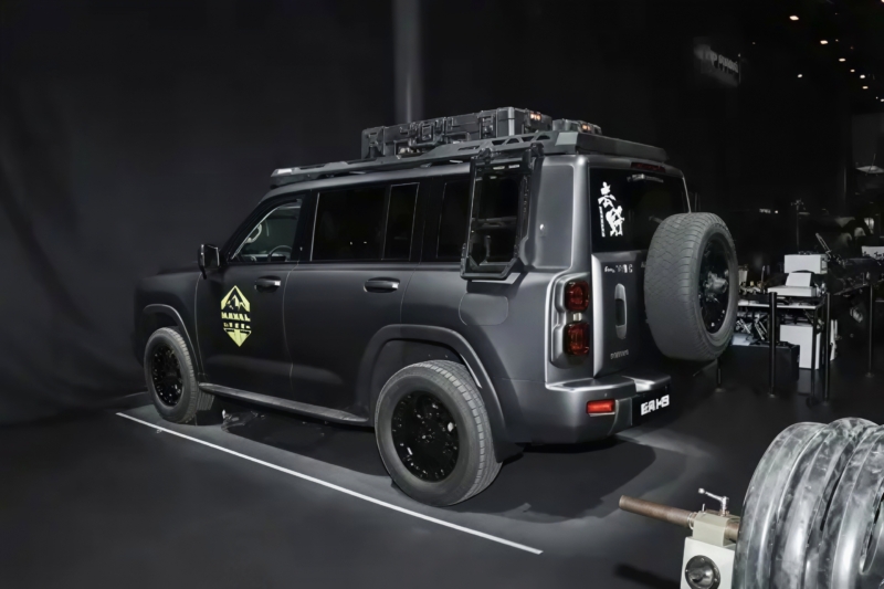 На китайском рынке официально представлена модель Haval H9 Crossing Edition