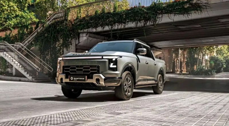 Испанская Santana возвращается в рамках китайского совместного предприятия Nissan, на одной платформе с Nissan Frontier Pro