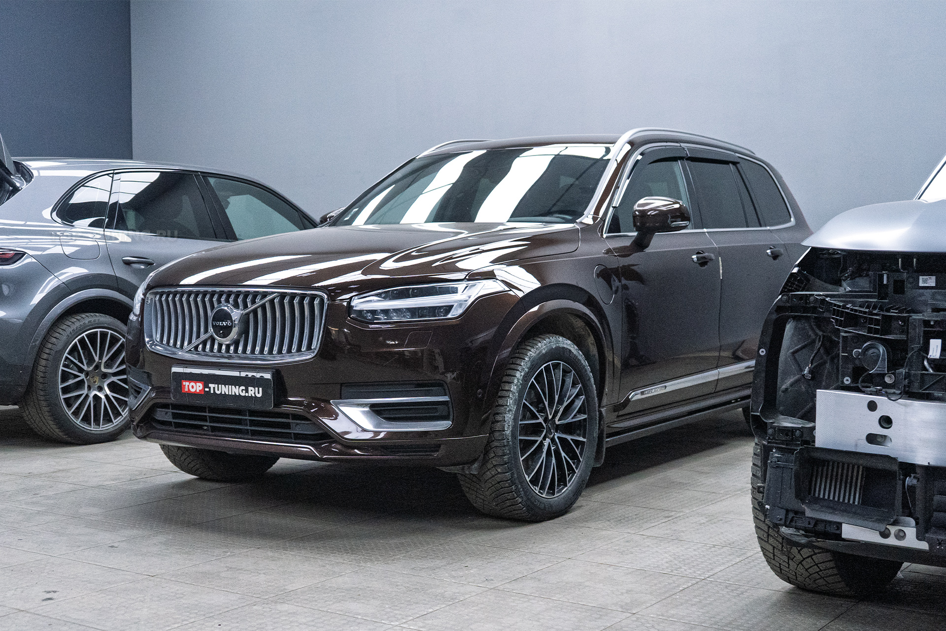 Новые доводчики дверей Smart Lock взамен пластинчатых для Volvo XC90 2019-2024