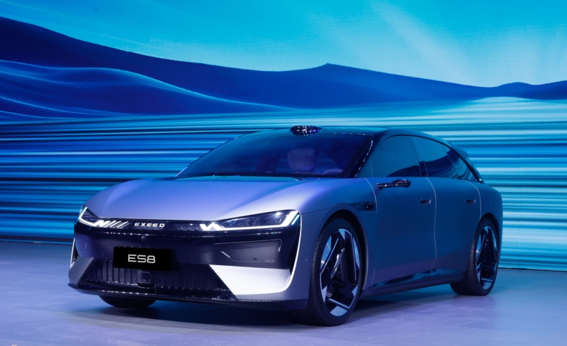 Chery представила внедорожники Exeed ES7 GT и универсал ES8, а также внедорожники ET8 и ET9, которые будут тестироваться с твердотельным аккумулятором в 2026 году