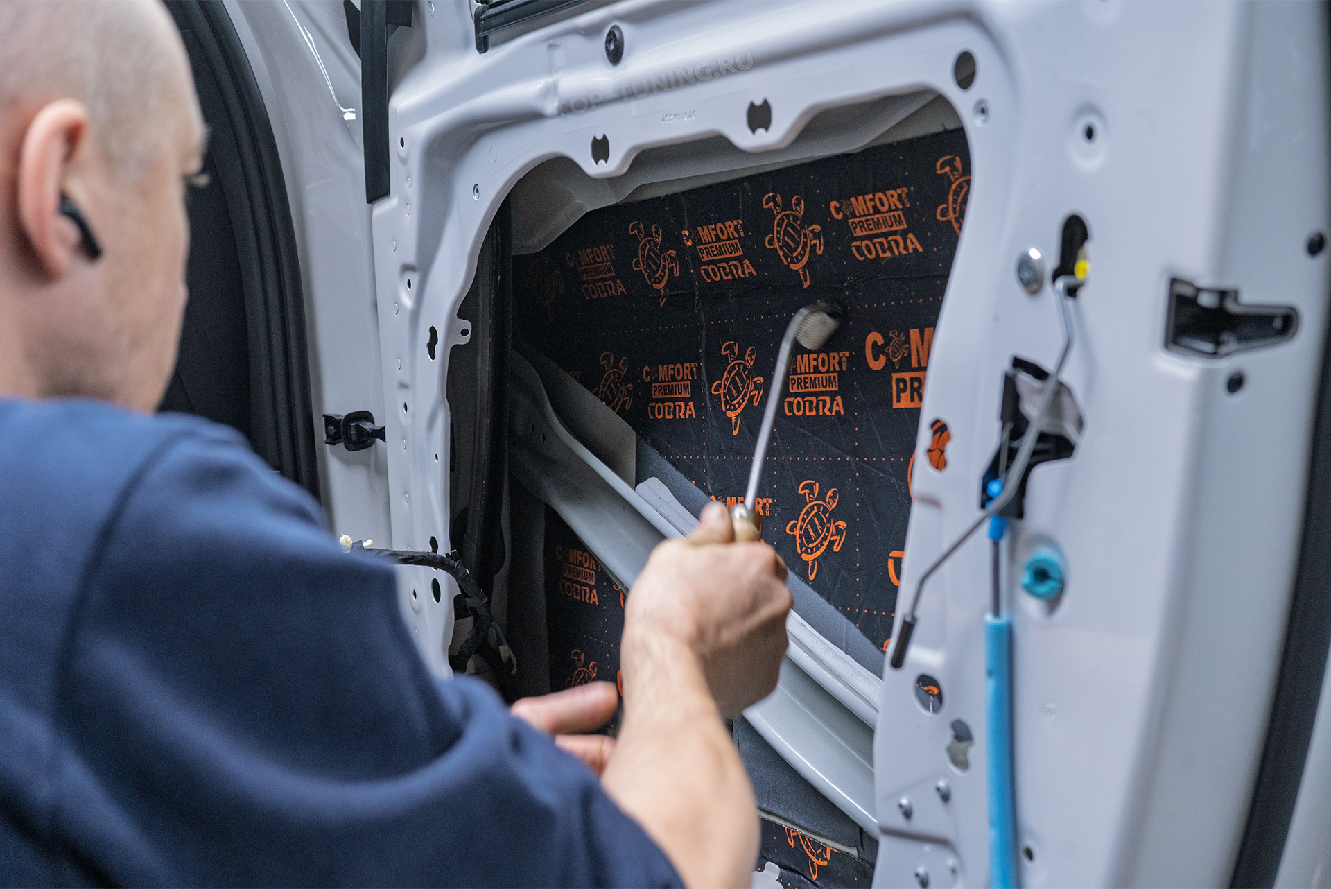 110874 Защита зоны риска + виброизоляция дверей и арок для BMW X7 G07 2022+