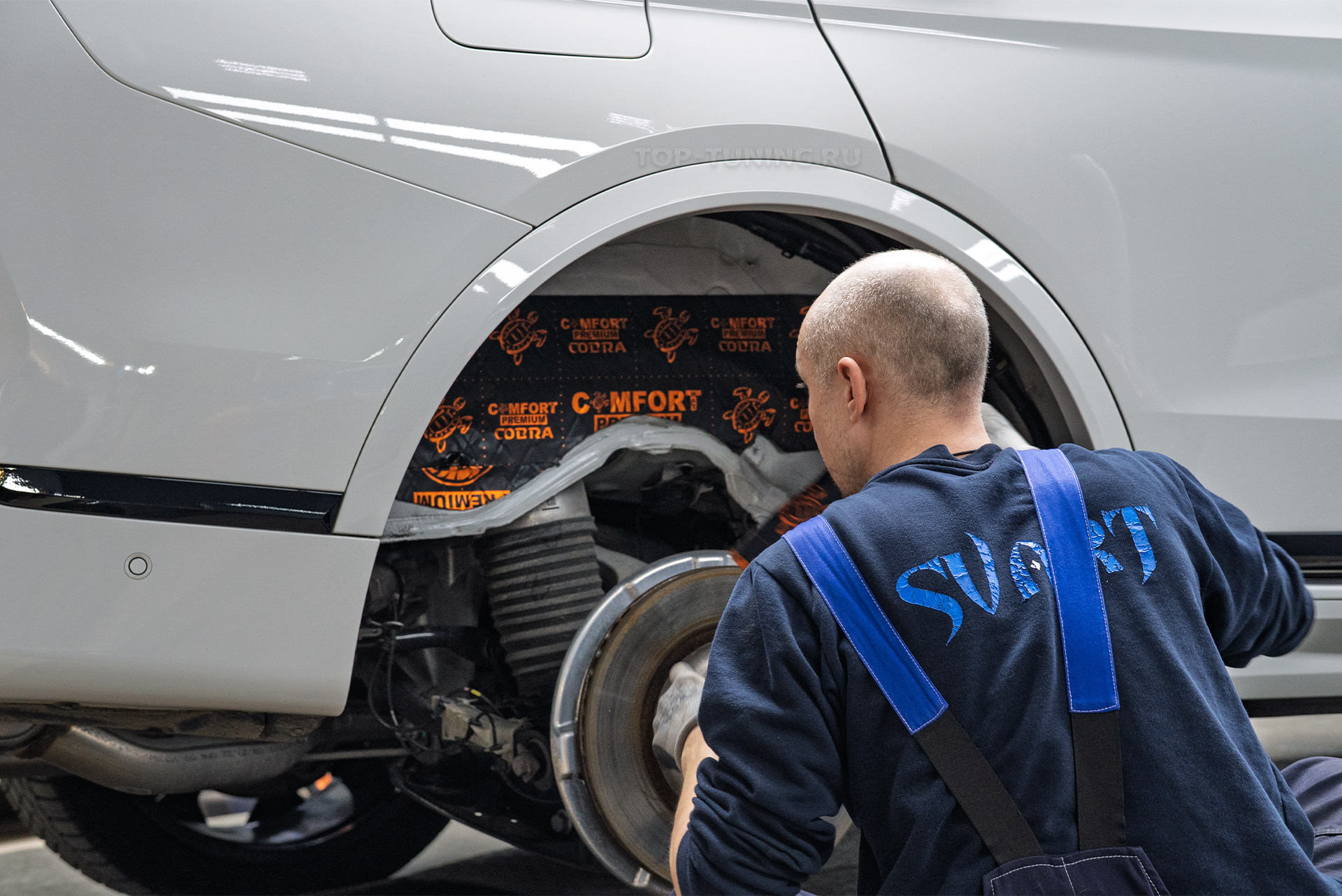 Защита зоны риска + виброизоляция дверей и арок для BMW X7 G07 2022+