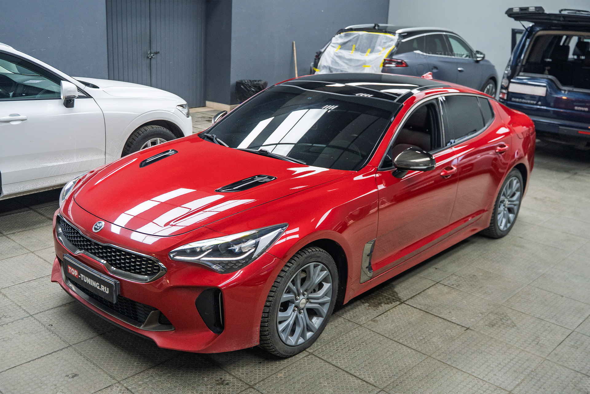 110883 Установка системы электронного выхлопа THOR 2.0 + ECHO для Kia Stniger