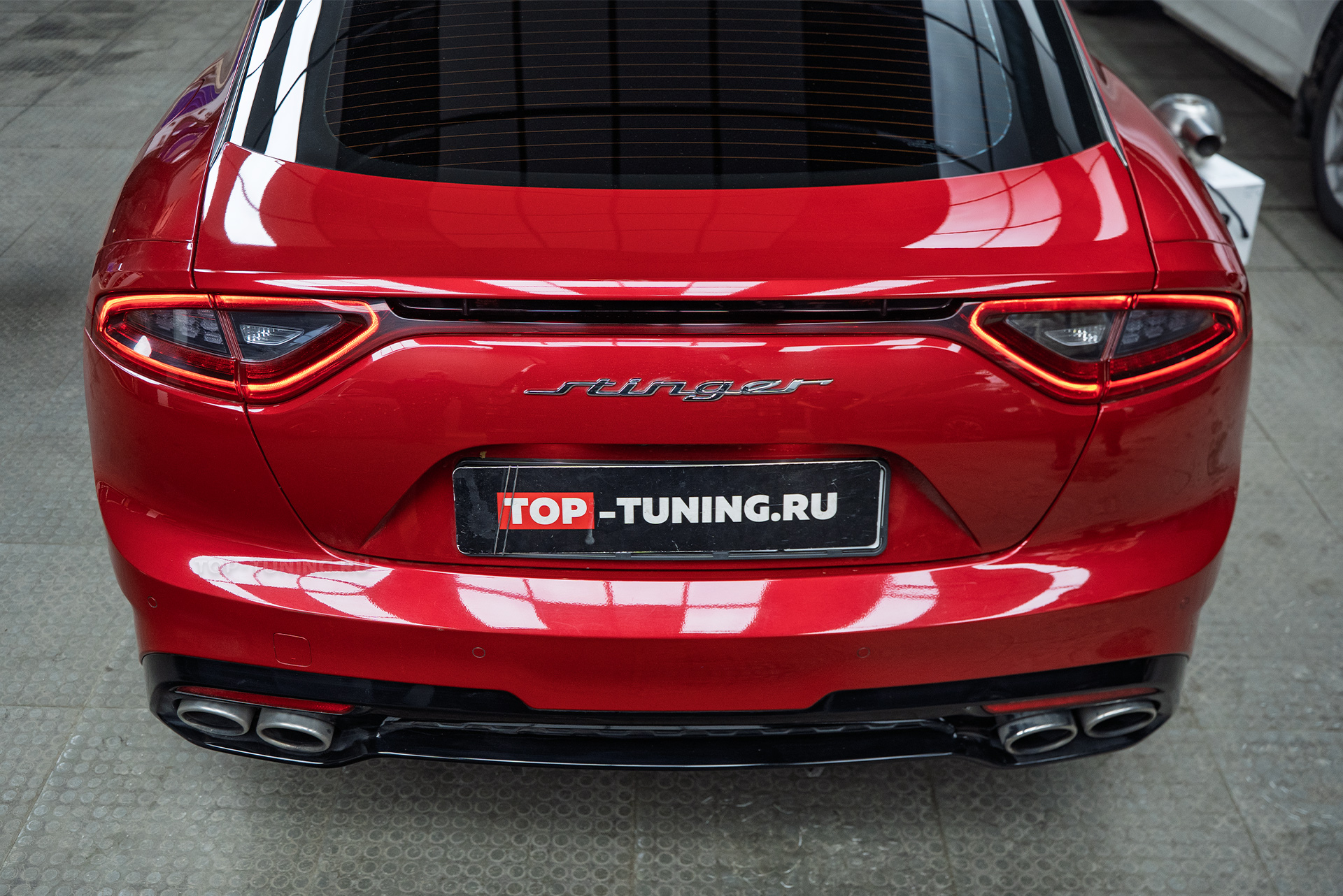 110883 Установка системы электронного выхлопа THOR 2.0 + ECHO для Kia Stniger