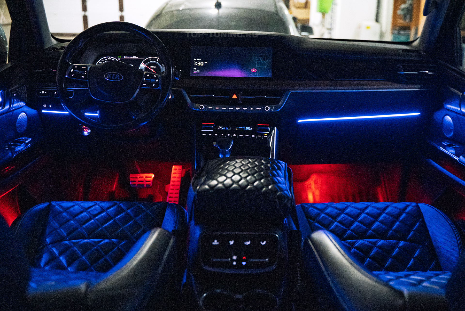 110897 Светодиодная LED-подсветка салона 22 в 1 для Kia Mohave 2022