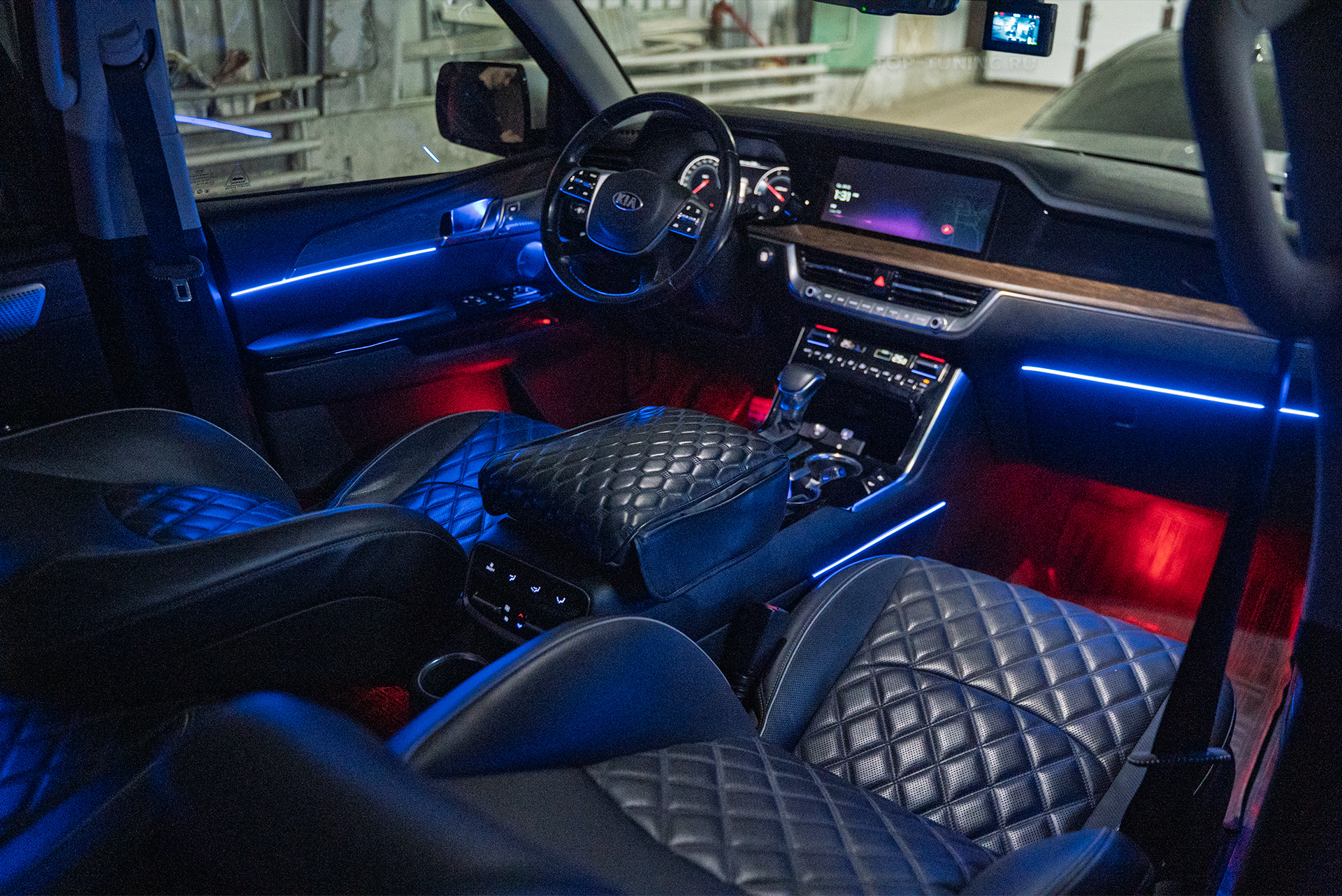 Светодиодная LED-подсветка салона 22 в 1 для Kia Mohave 2022