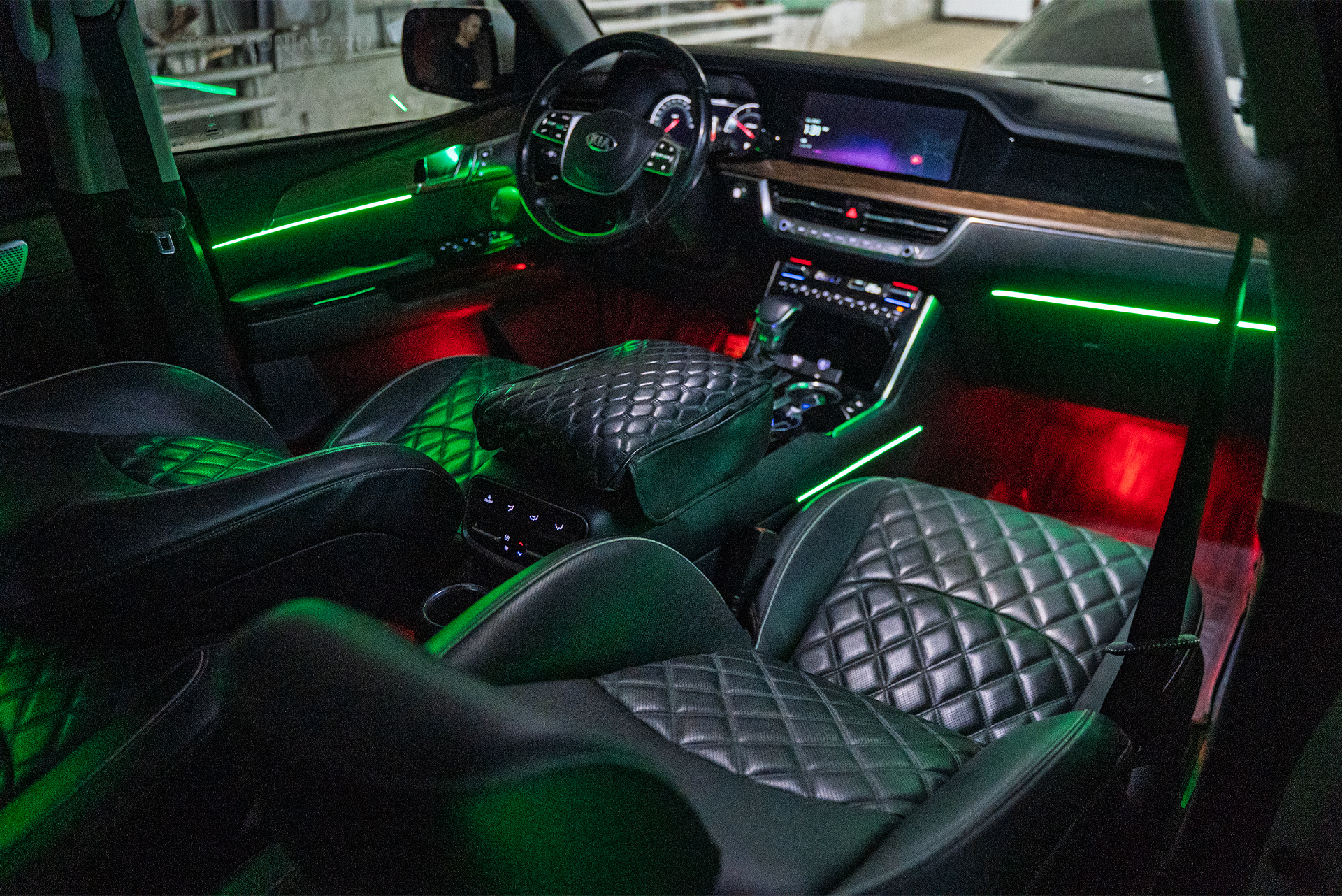 110897 Светодиодная LED-подсветка салона 22 в 1 для Kia Mohave 2022