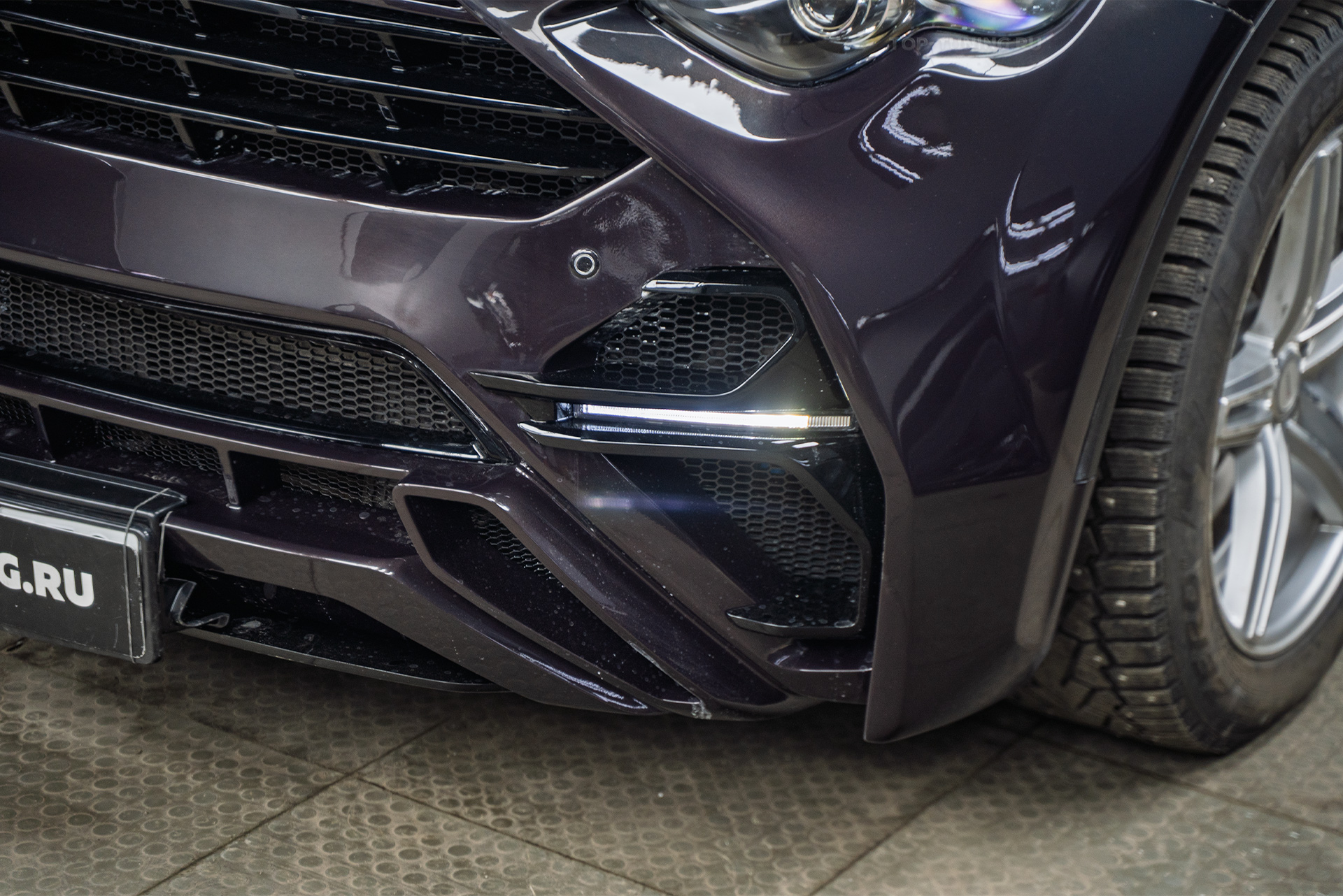 110938 Тюнинг обвеса + установка светодиодной оптики для Infiniti QX70