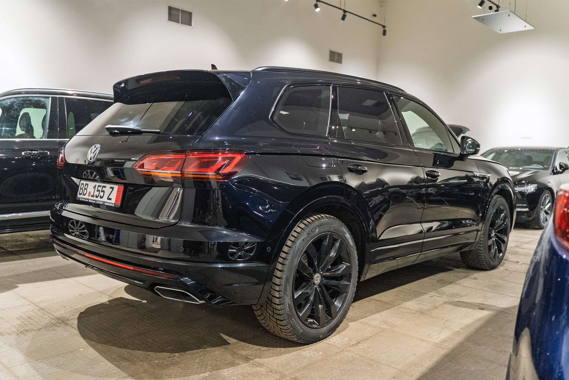 Защита всего кузова + доводчики в двери Volkswagen Touareg III из Германии