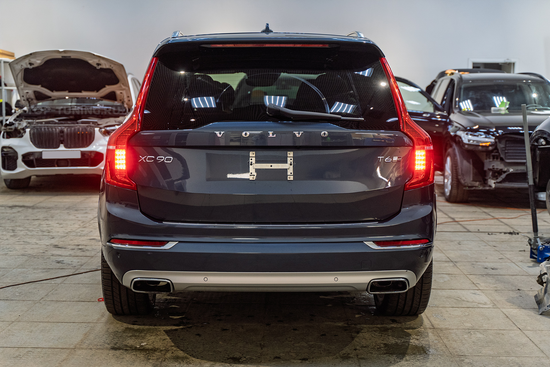 Переделка задних фонарей &ndash; желтый поворотник для американского Volvo XC90 II 