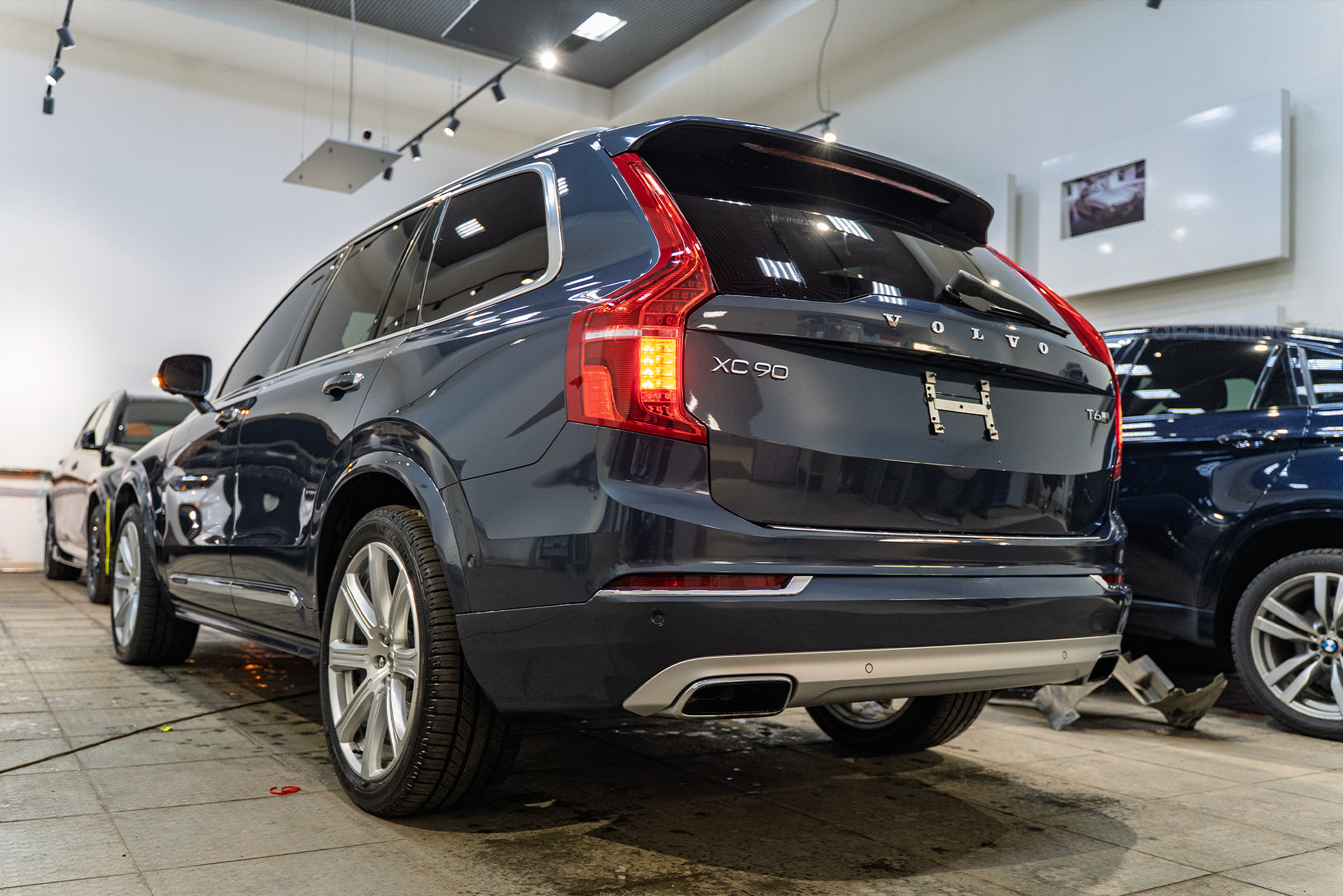 Переделка задних фонарей &ndash; желтый поворотник для американского Volvo XC90 II 