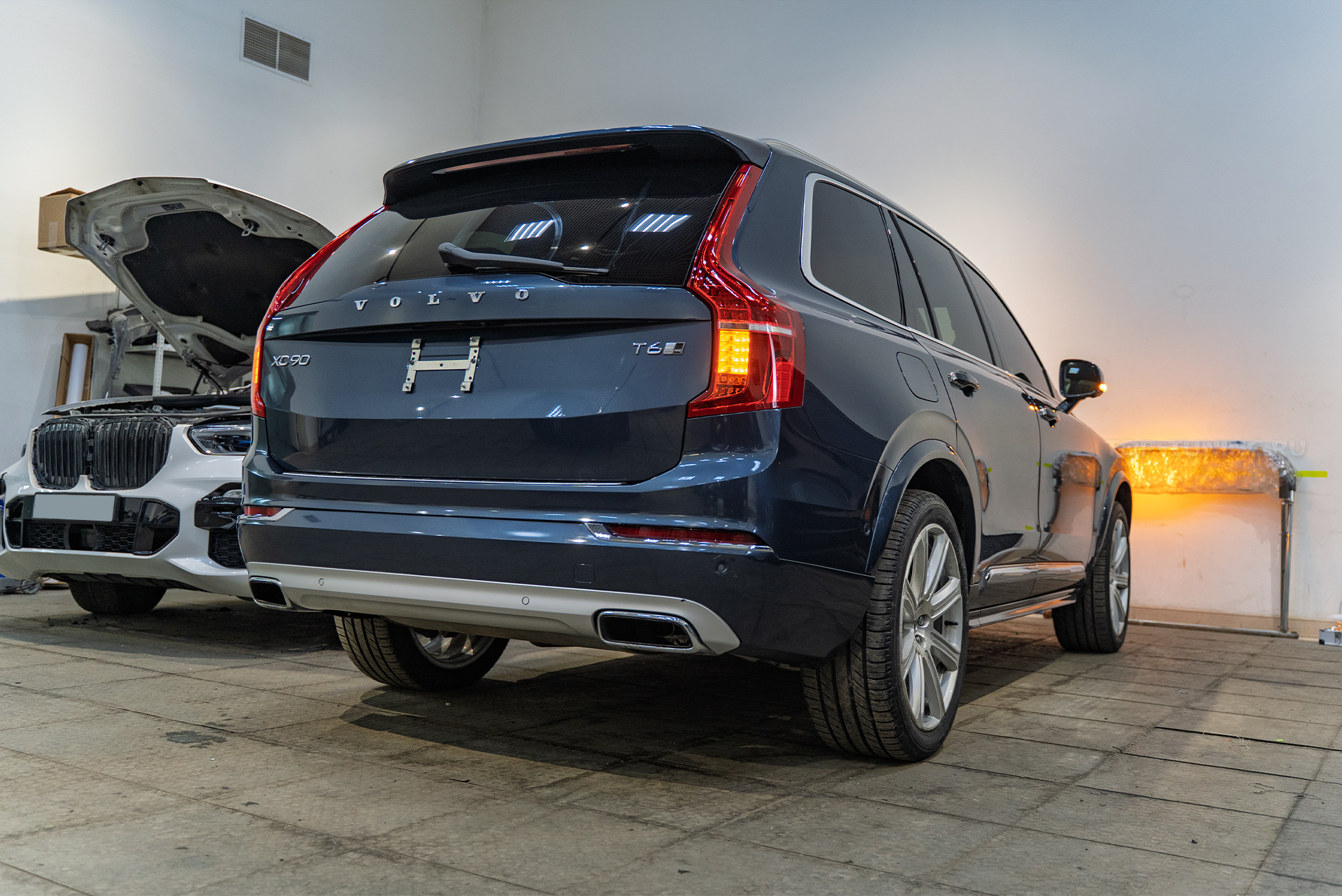 Переделка задних фонарей &ndash; желтый поворотник для американского Volvo XC90 II 