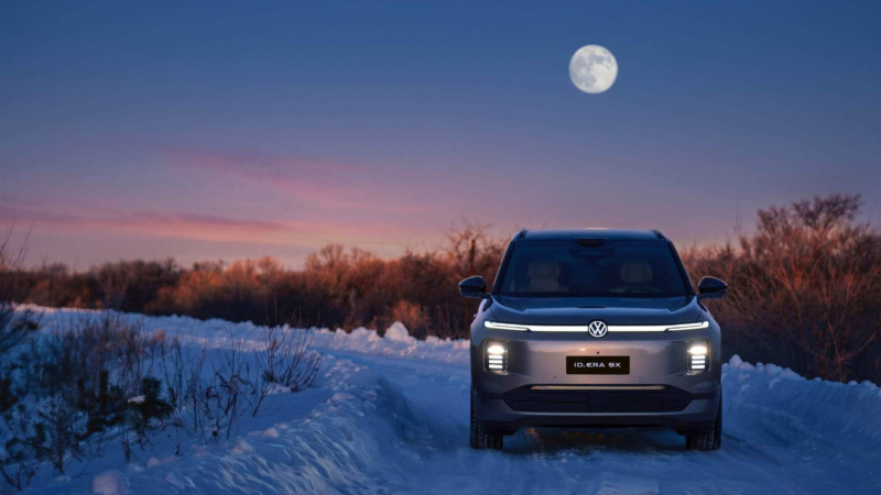 В Китае оказан интерьер полноразмерного кроссовера Volkswagen ID. Era 9X EREV