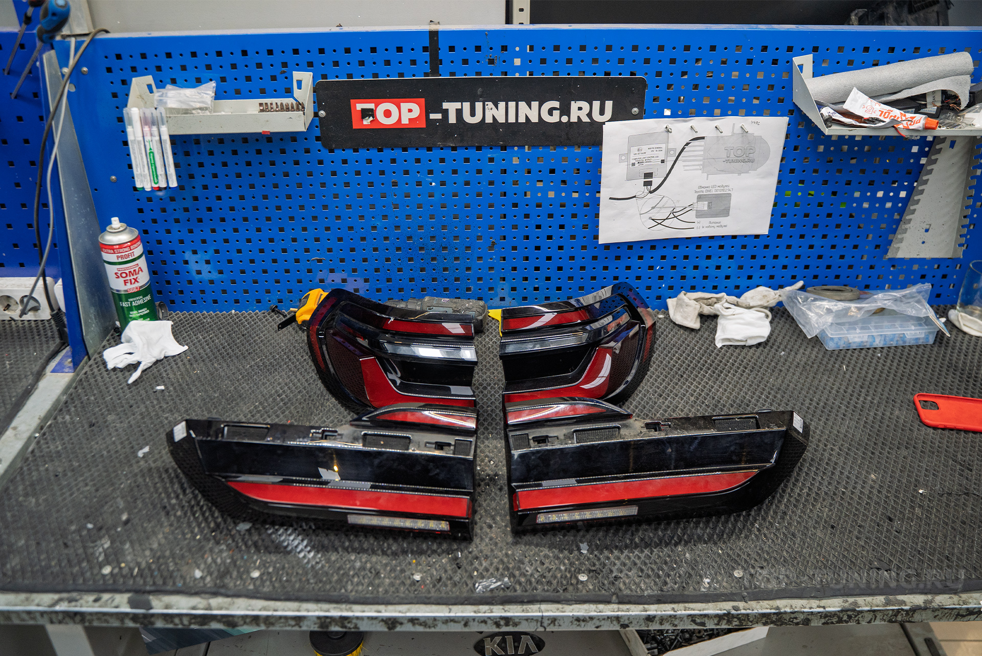 Переделка задних фонарей нового BMW X7 G07 из США под европейский поворотник