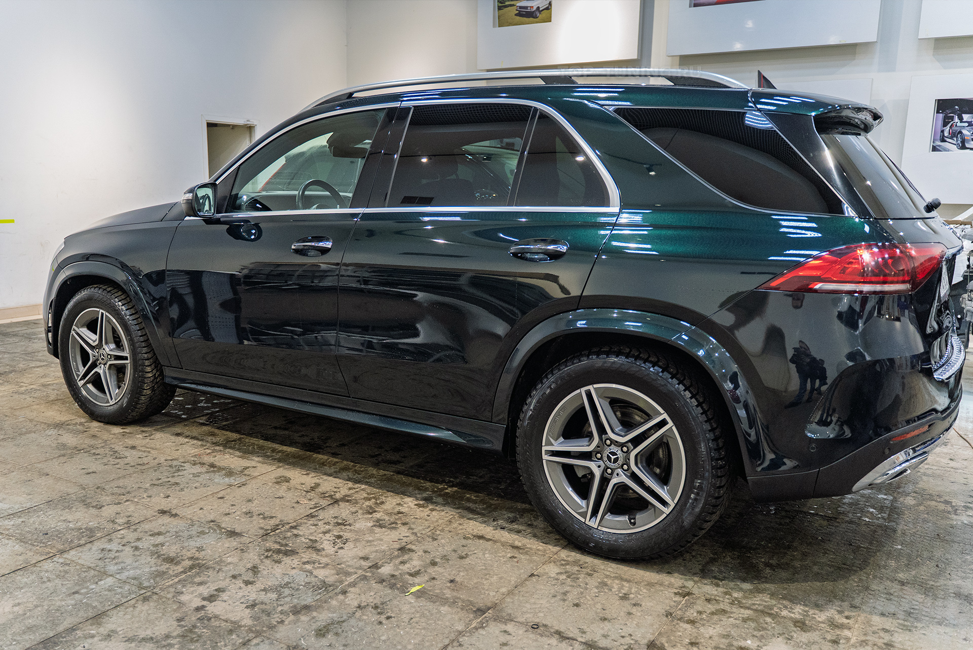 111048 Монтаж силовых порогов-ступеней для Mercedes-Benz GLE Coupe