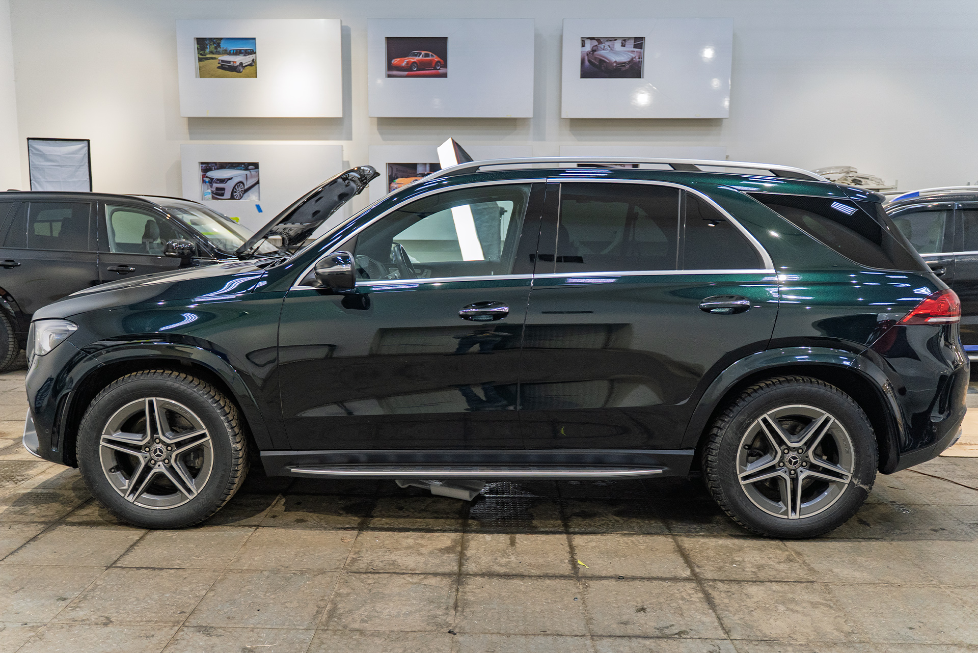 111048 Монтаж силовых порогов-ступеней для Mercedes-Benz GLE Coupe