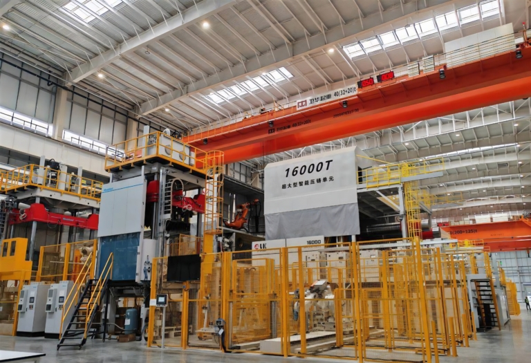 Dongfeng ввел в эксплуатацию крупнейшую линию по производству литья под давлением мощностью 16 000 тонн