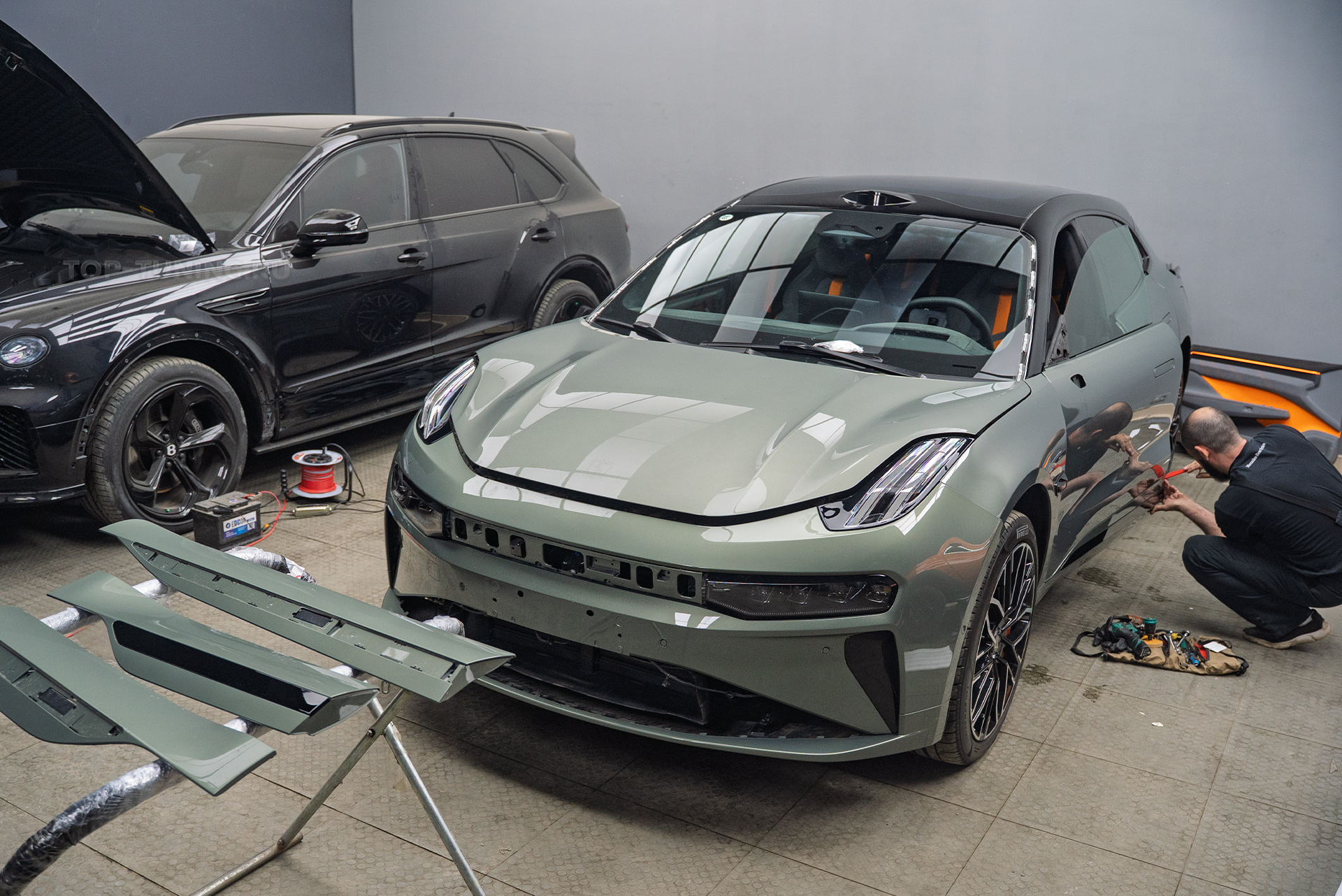 111067 Полная оклейка ЛКП против сколов и царапин для Zeekr 001 Полная оклейка ЛКП против сколов и царапин для Zeekr 001