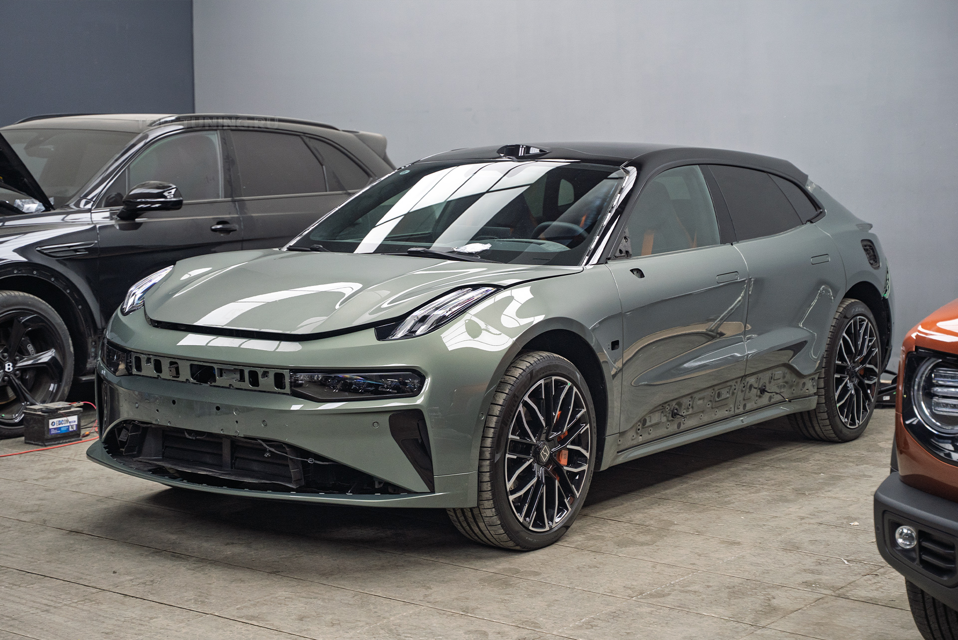 Полная оклейка ЛКП против сколов и царапин для Zeekr 001