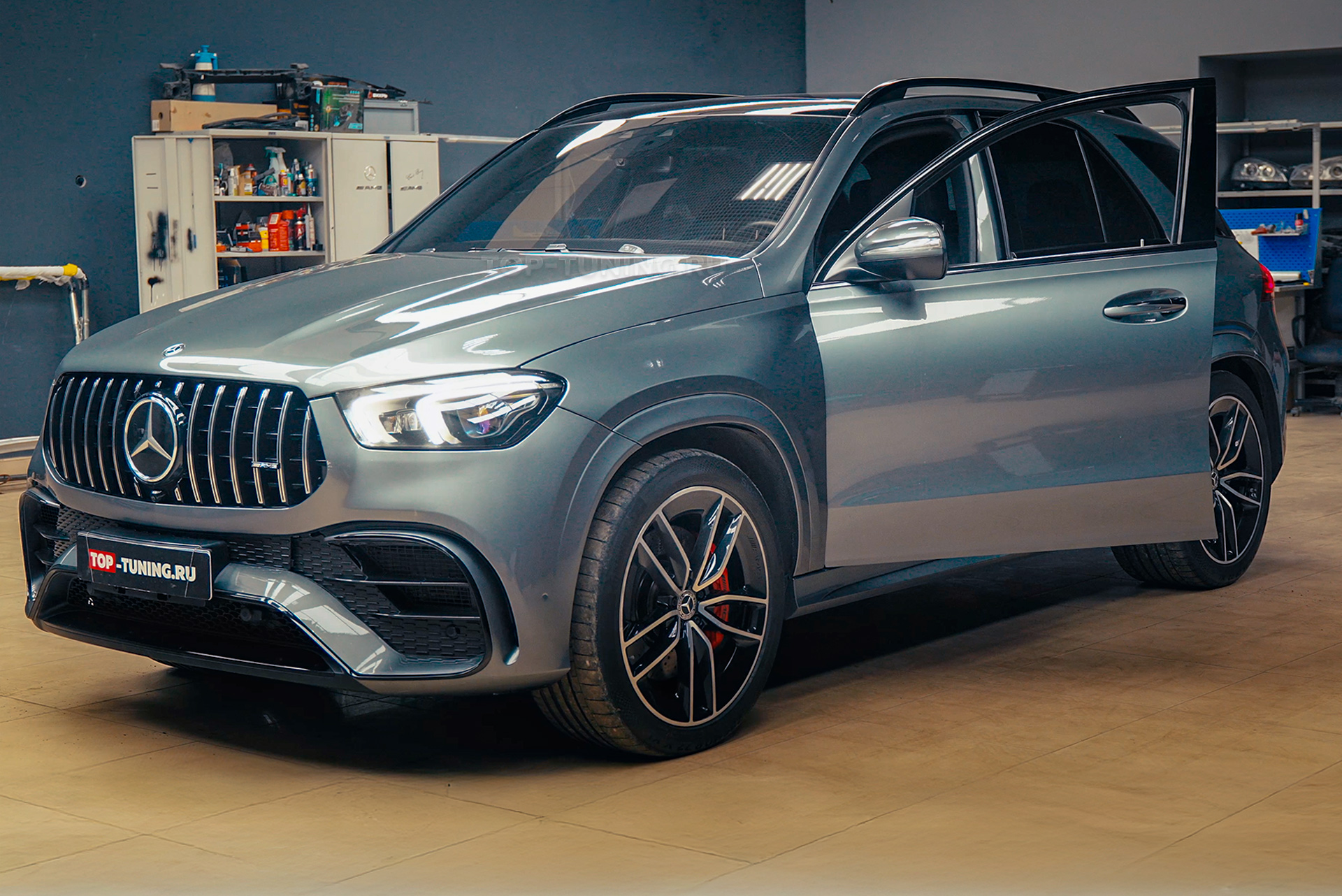 Установка электронного выхлопа Engine VOX Stage 2 для нового Mercedes-Benz GLE