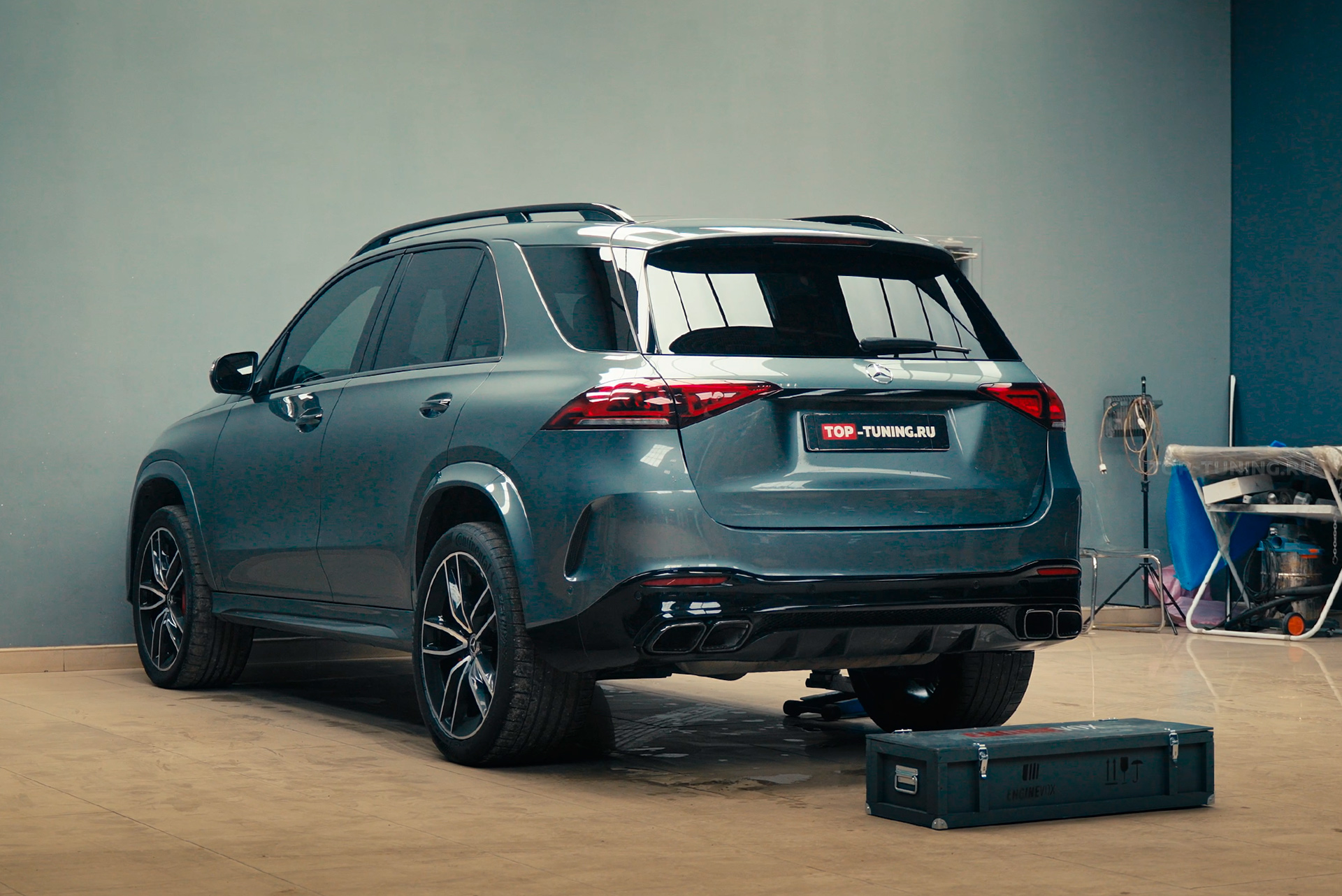 111098 Установка электронного выхлопа Ehgine VOX Stage 2 для нового Mercedes-Benz GLE