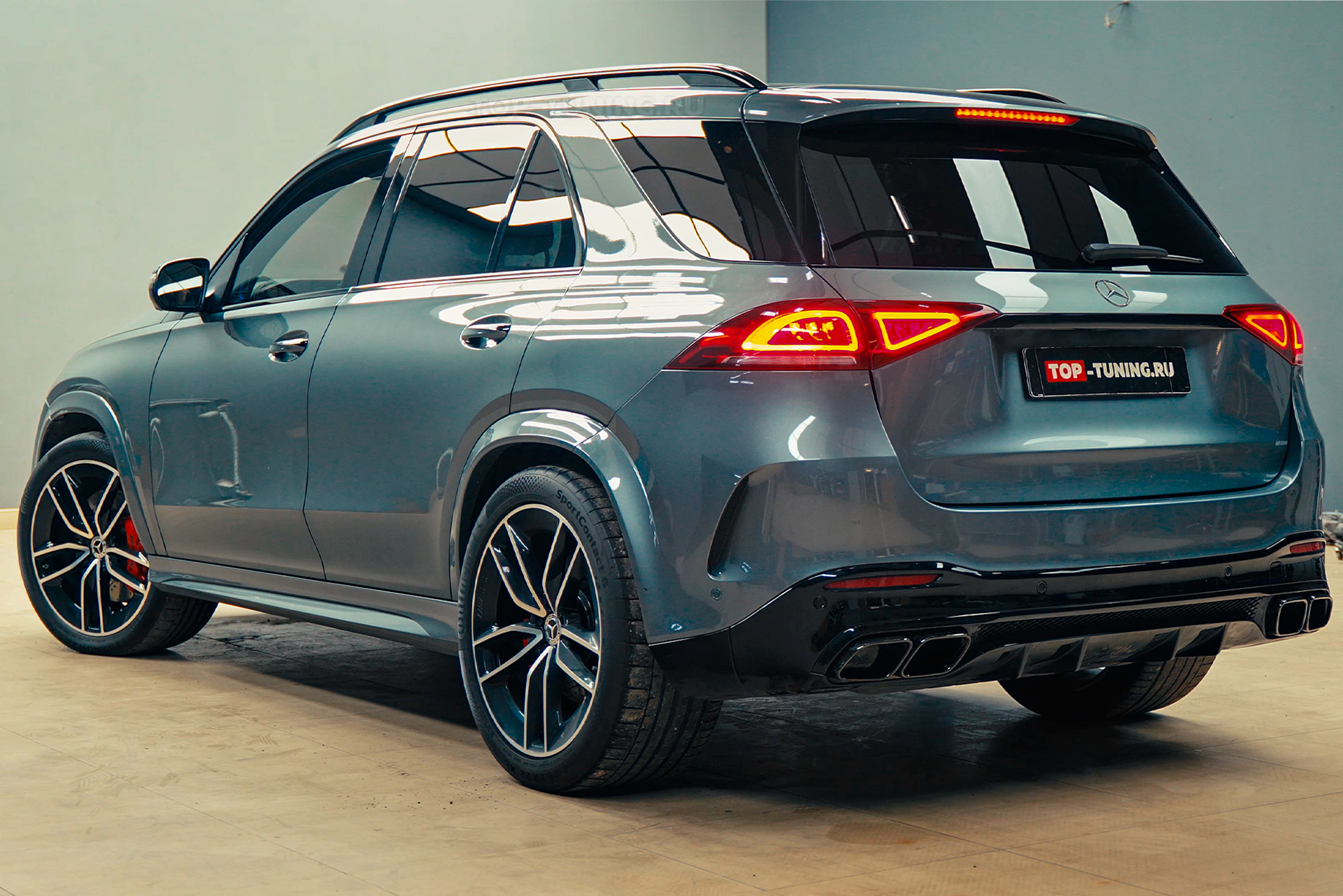 111098 Установка электронного выхлопа Ehgine VOX Stage 2 для нового Mercedes-Benz GLE