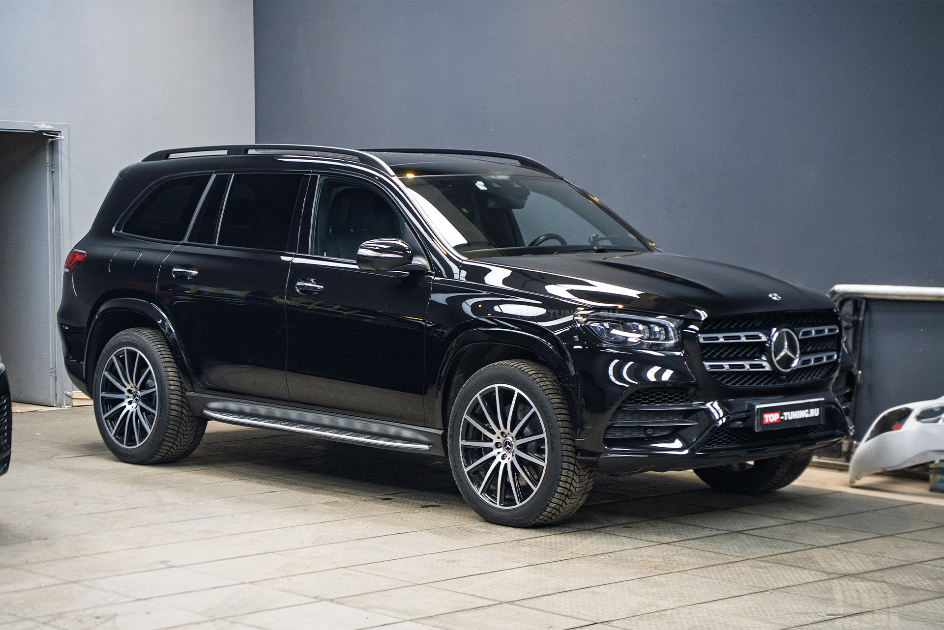 Защита зоны риска, тюнинг решетки радиатора для Mercedes-Benz GLS V167